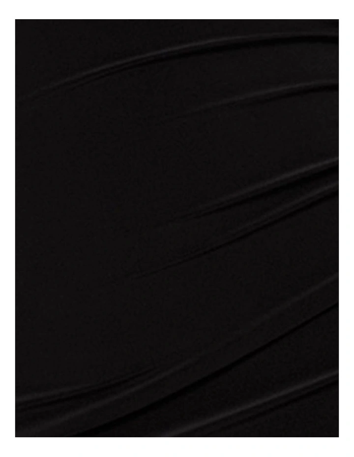 Niki Off Shoulder Boat Neck Long Sleeve Shaping Dress image 6