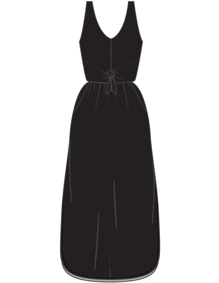 Tali Sleeveless Knot Waist Shaping Dress With Pockets image 3