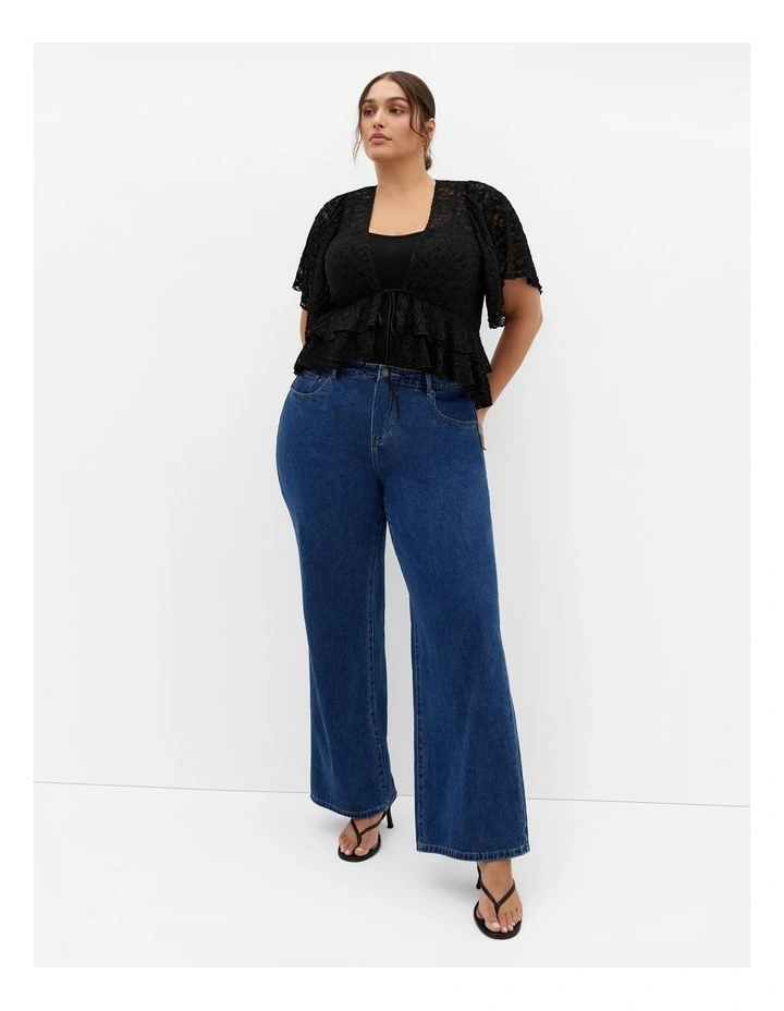 Lily Lace Top in black image 1