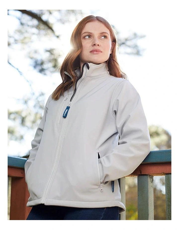 McKay Softshell Jacket in Pebble Grey image 2