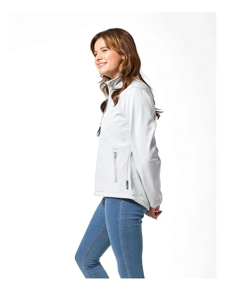 McKay Softshell Jacket in Pebble Grey image 3