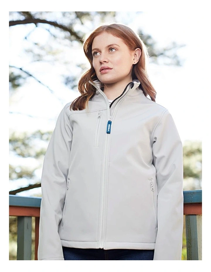 McKay Softshell Jacket in Pebble Grey image 4