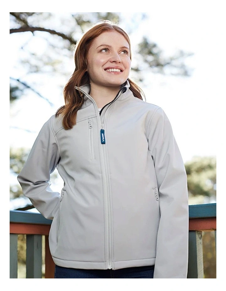 McKay Softshell Jacket in Pebble Grey image 5