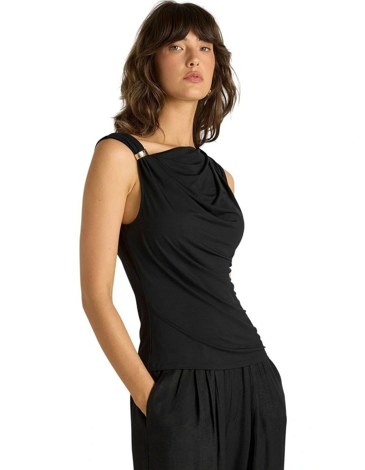Rowan Modal Tank in Black image 3