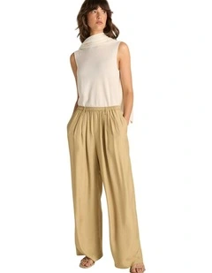 Gianna Acetate Pant in Gold