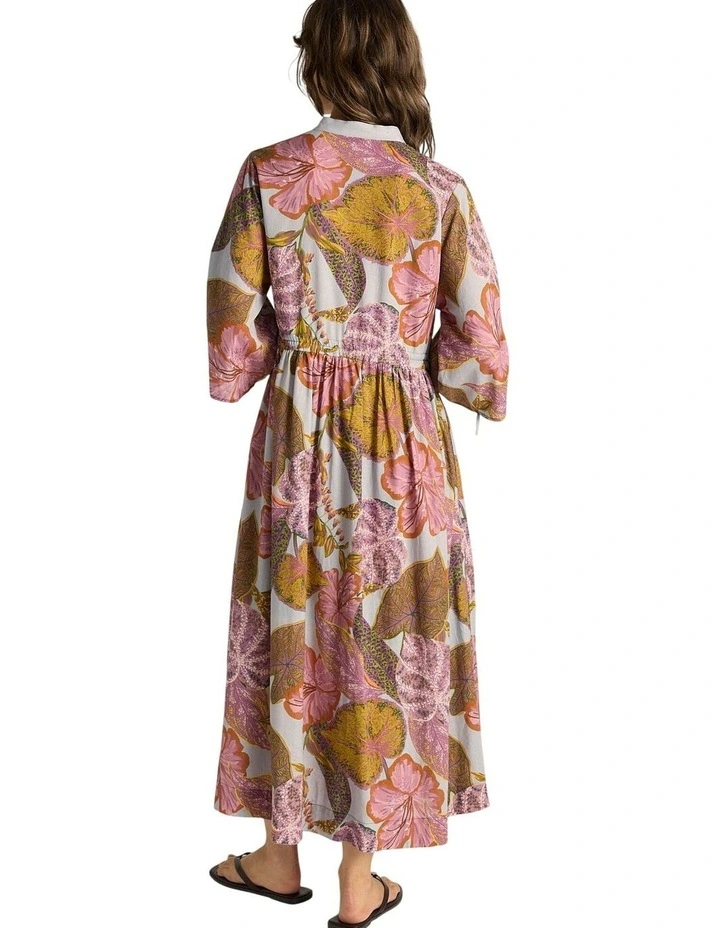 Botanica Dress in Leaf Print image 2