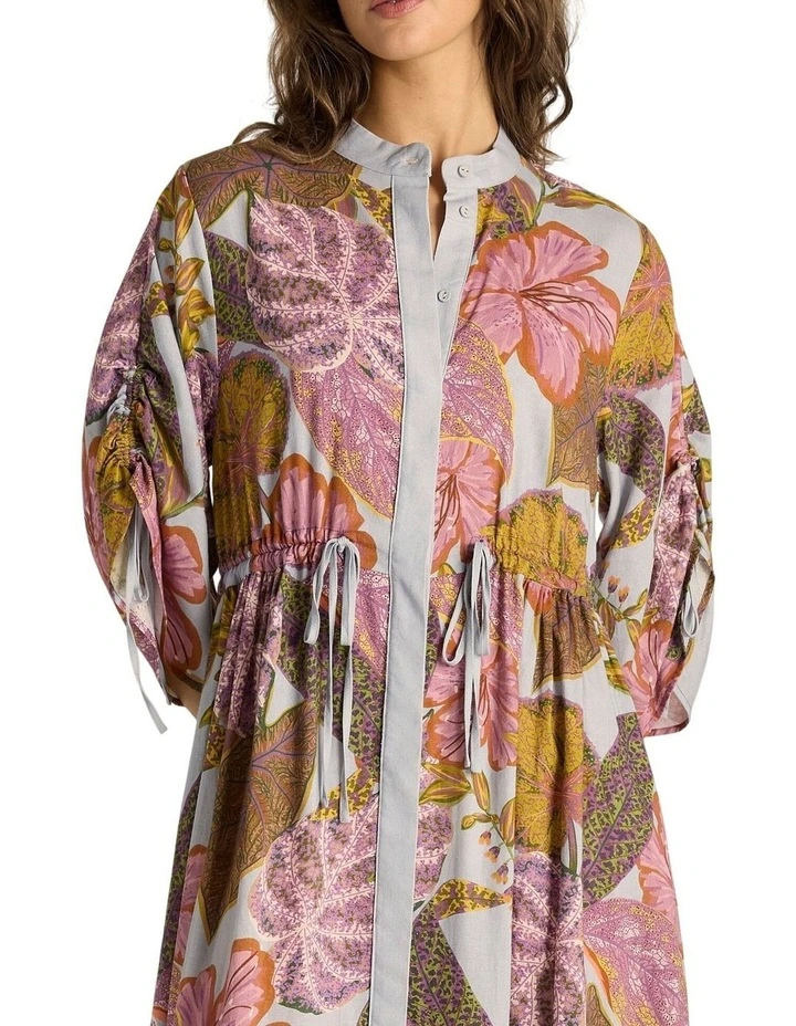 Botanica Dress in Leaf Print image 5