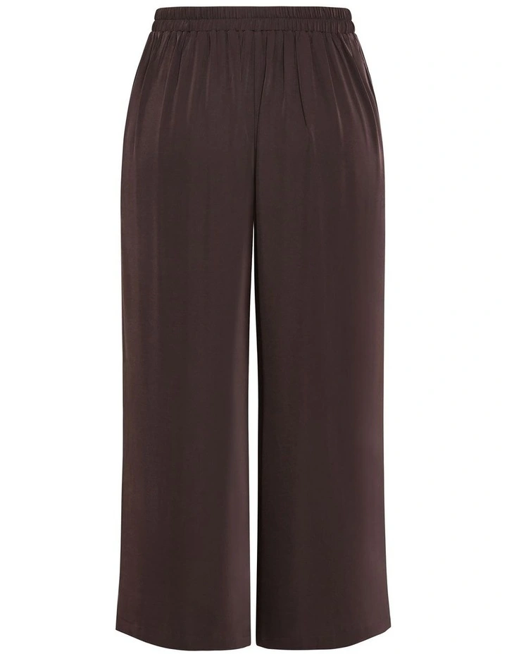 Plus Size Jett Wide Leg Pant in Espresso image 3