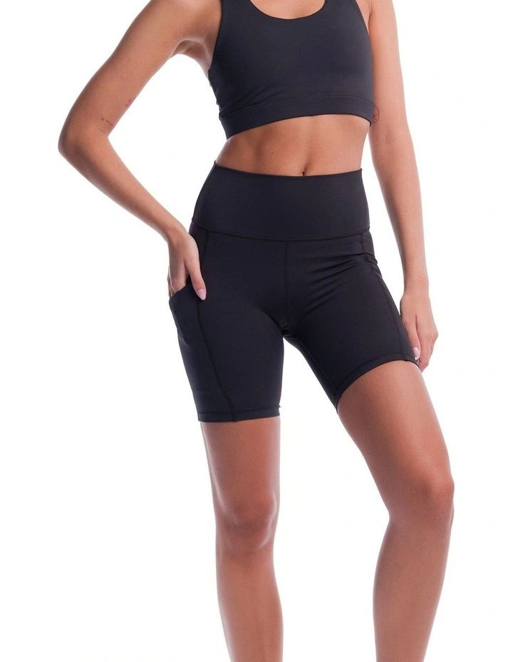 Base Pocket Bike Short in Black image 3