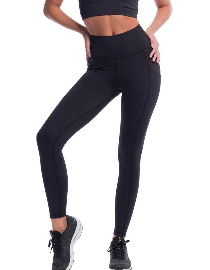Base Full length Pocket Legging in Black image 1