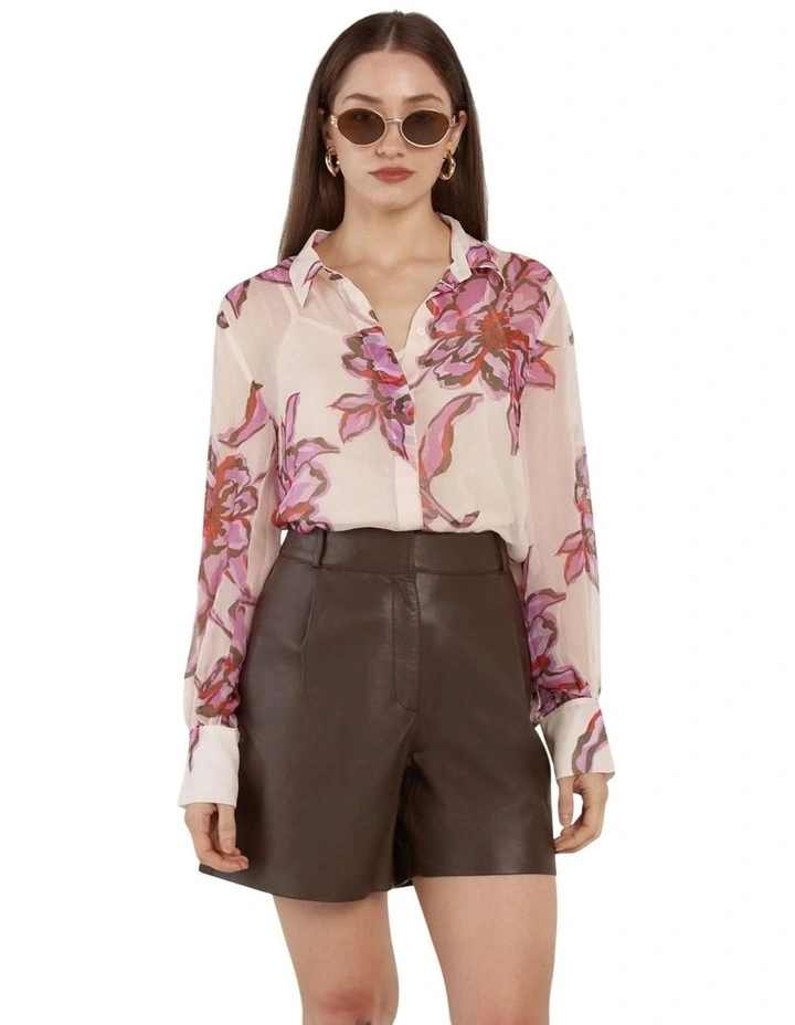 Nyomi Blouse in Light Flower Print image 1