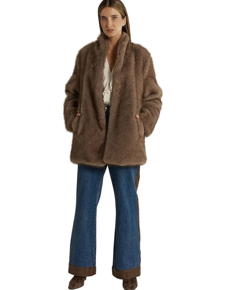 Beau Fur Coat in Mink image 1