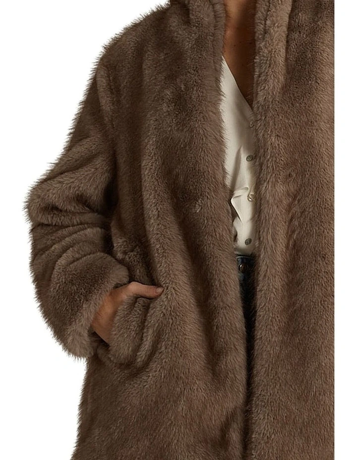 Beau Fur Coat in Mink image 5