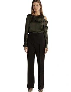 Pia Ponte Pant in Black