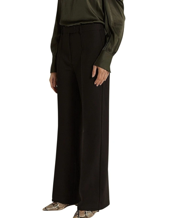 Pia Ponte Pant in Black image 3