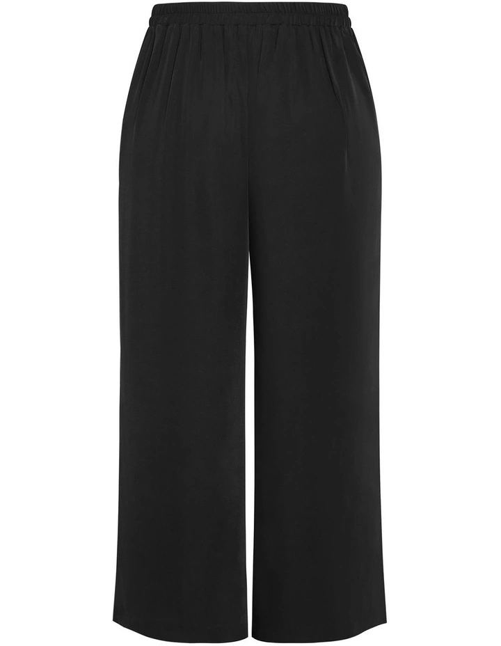 Plus Size Jett Wide Leg Pant in Black image 4