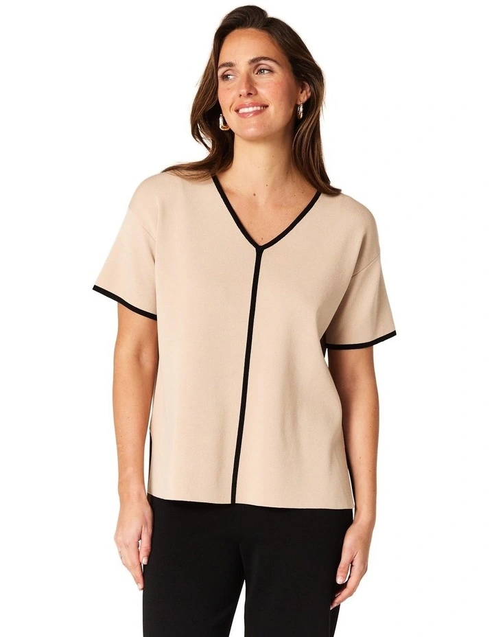 Gianna V-Neck Top image 1