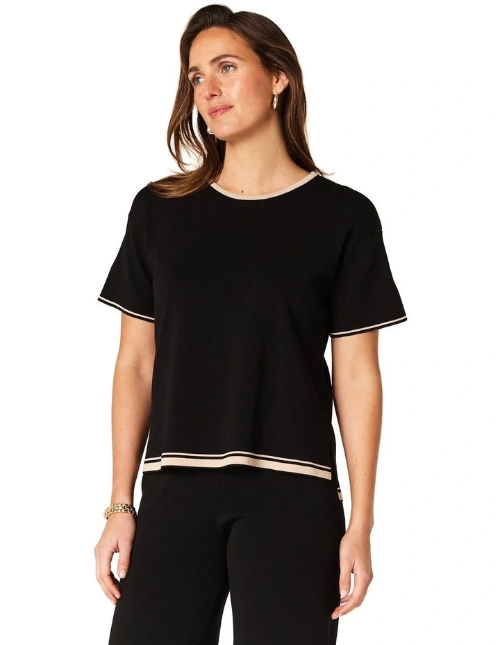 Gianna Crew Neck Top image 3