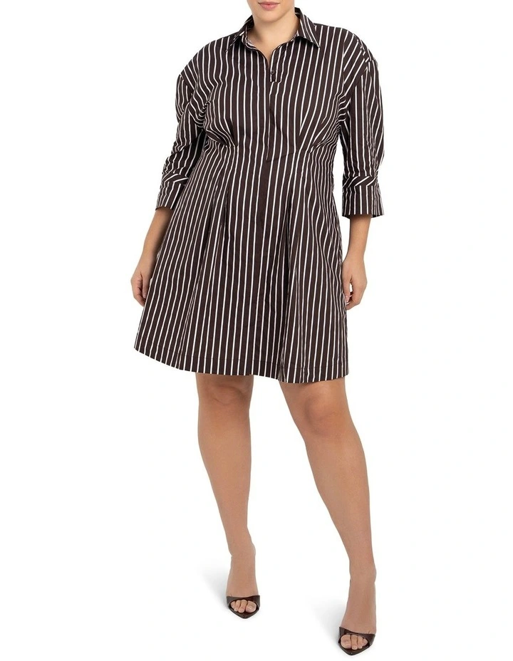 Remi Dress in Chocolate image 3