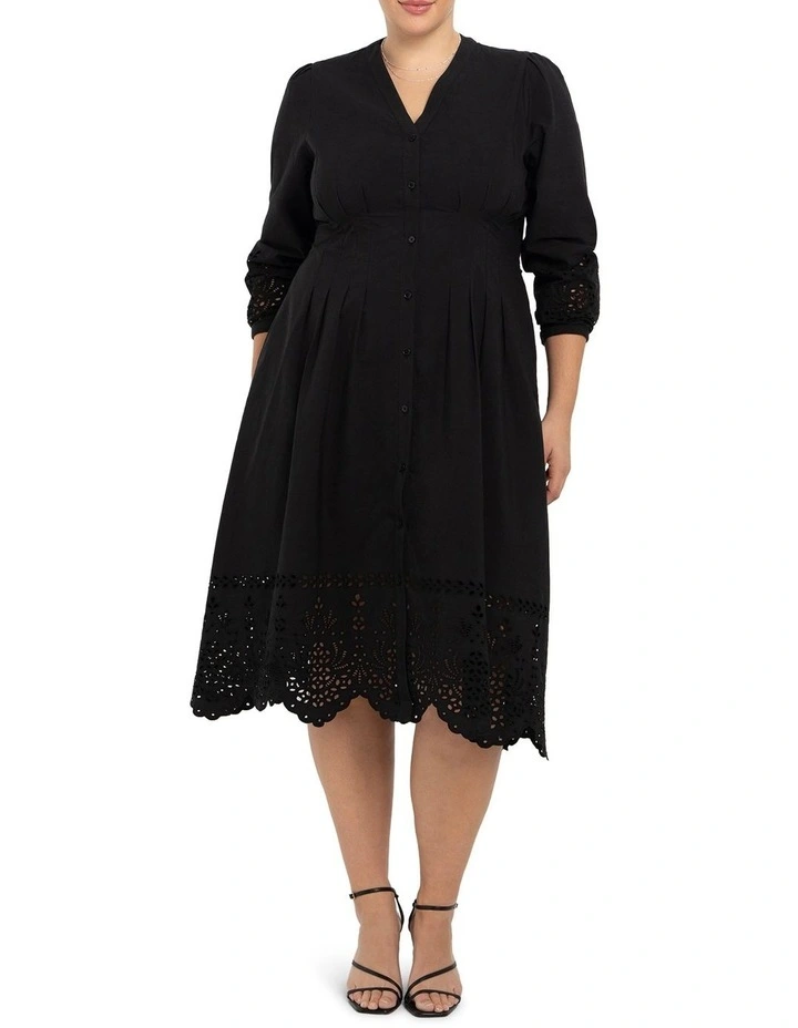 Verona Dress in Black image 1