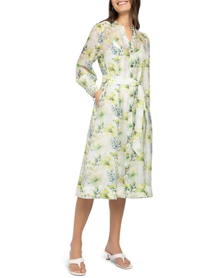 Maddie Dress in Green image 3