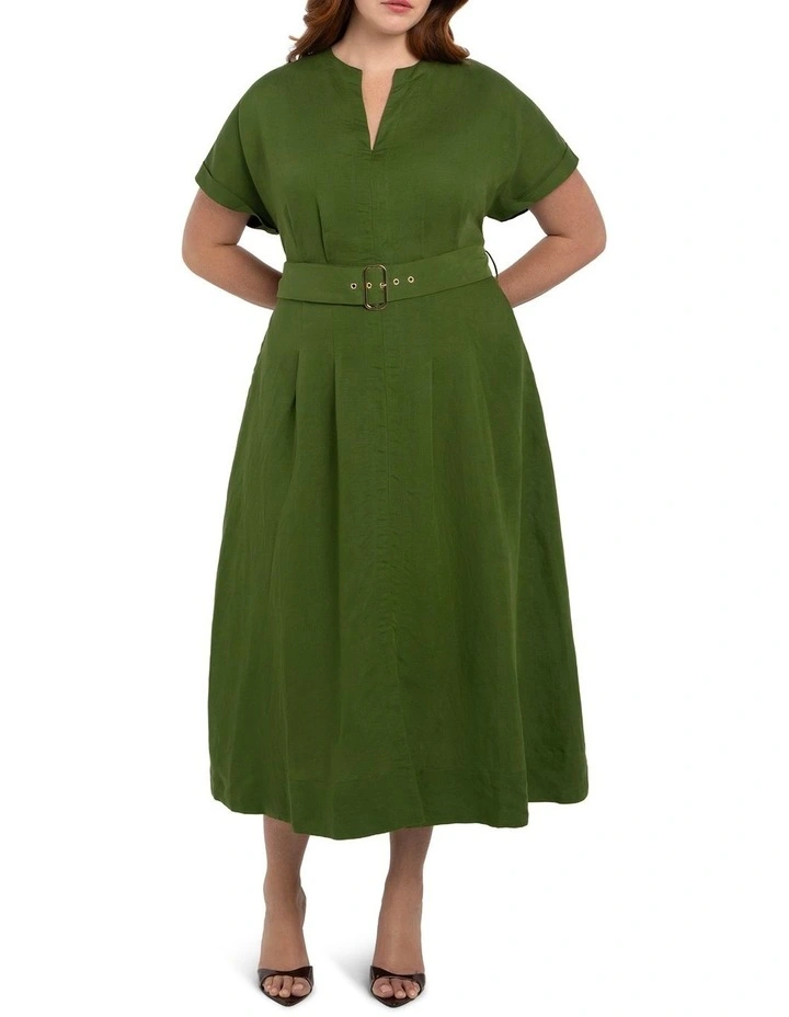 Kristie Dress in Green image 1