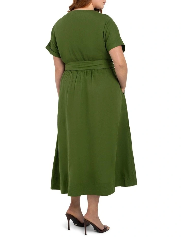 Kristie Dress in Green image 2