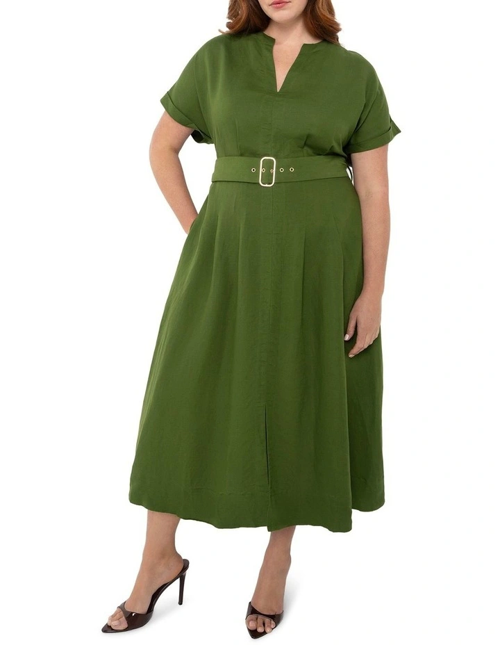 Kristie Dress in Green image 6