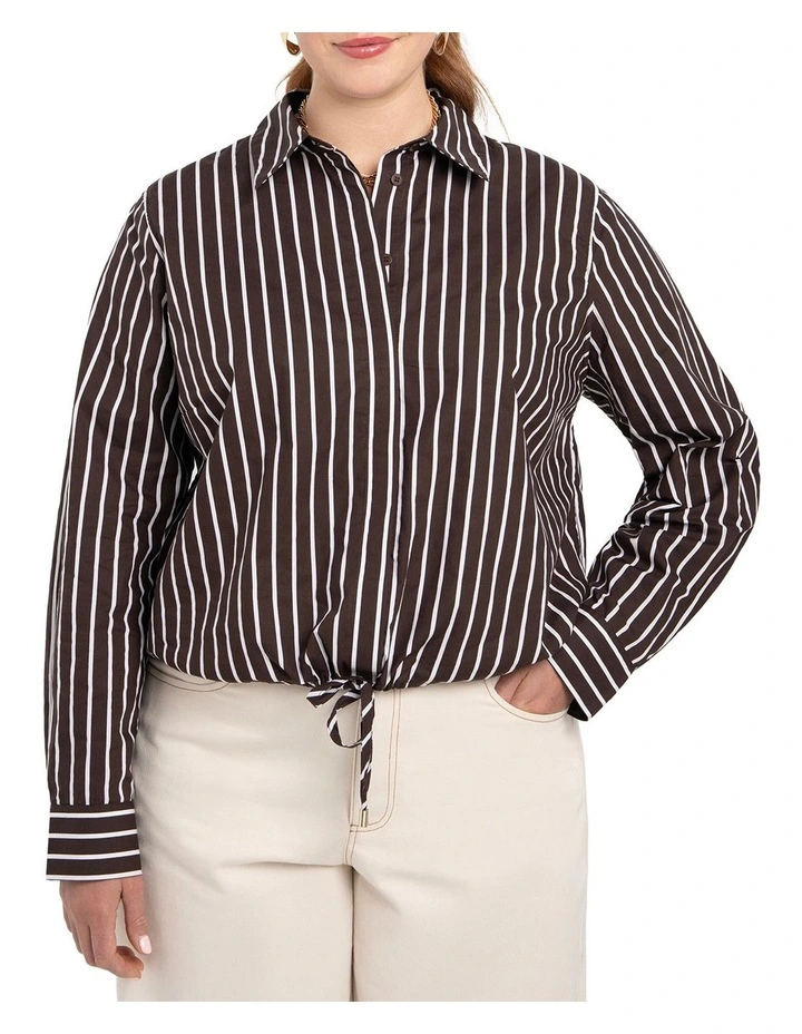 Remi Top in Chocolate image 1