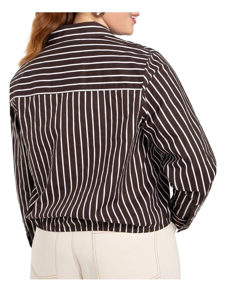Remi Top in Chocolate image 2