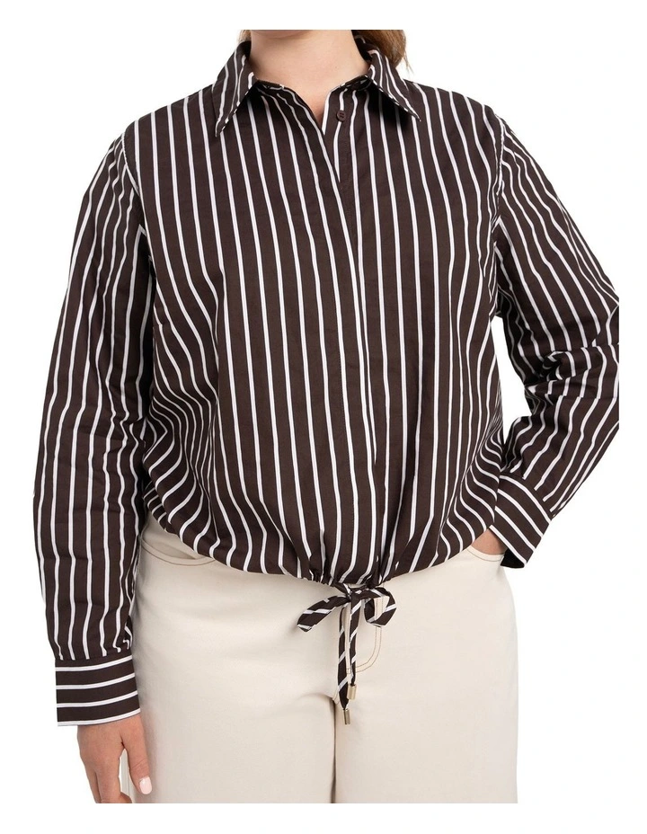 Remi Top in Chocolate image 3