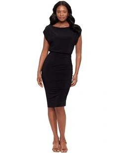 Bali Blouse Top Midi Shaping Dress