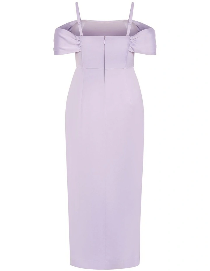 Plus Size Forbidden Love Maxi Dress in Lilac image 4