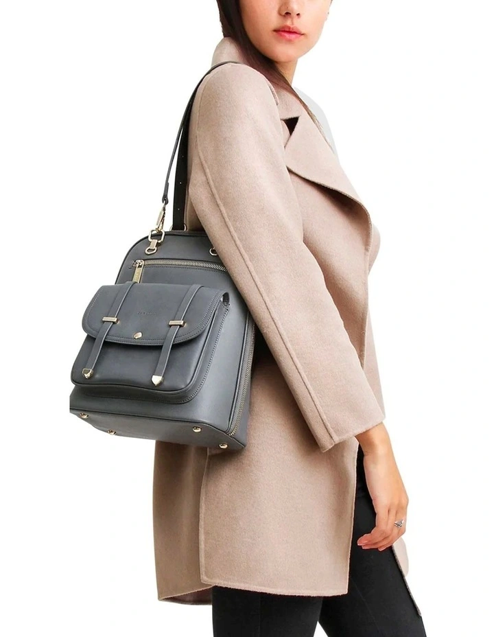 Ex-Boyfriend Wool Blend Oversized Jacket in Sand image 4