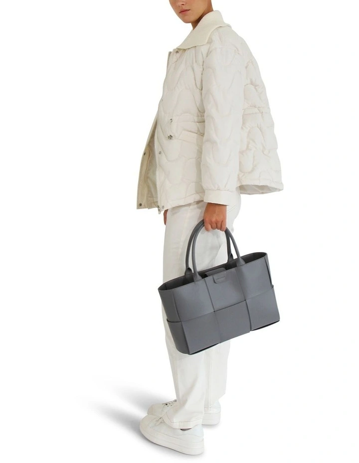See You Again Quilted Jacket in Cream image 2