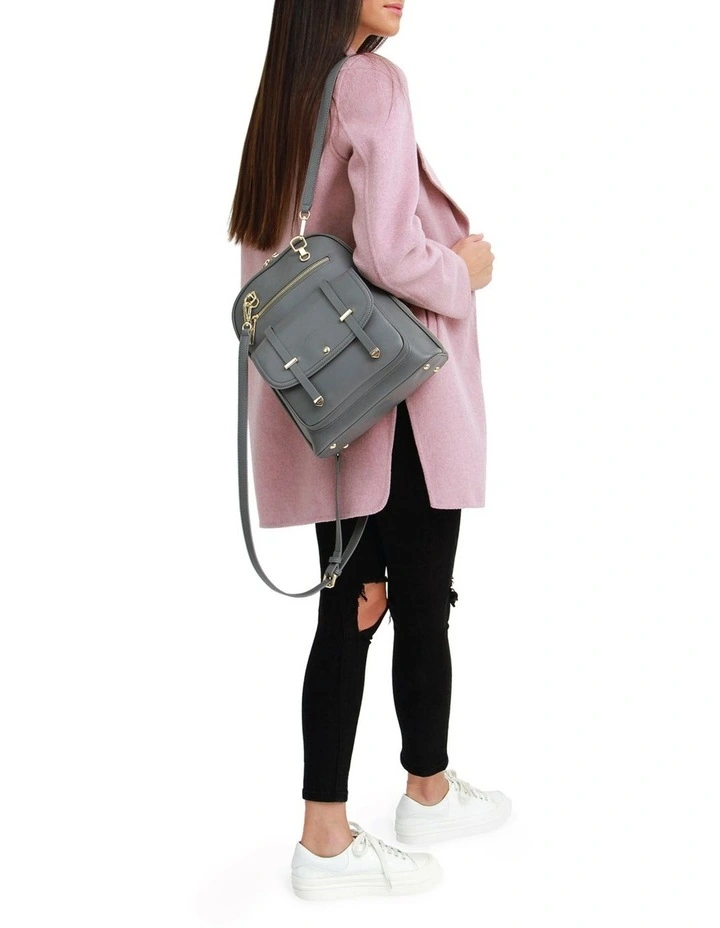 Ex-Boyfriend Wool Blend Oversized Jacket in Lilac image 5