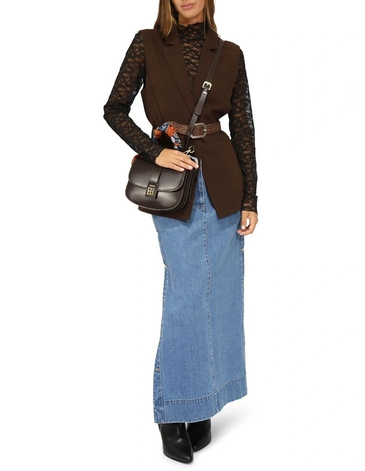 Make it Mine Vest in Chocolate image 5