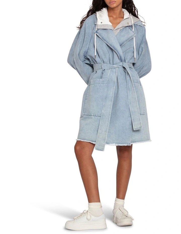 Fresh Boyfriend Jacket in Stonewash image 1