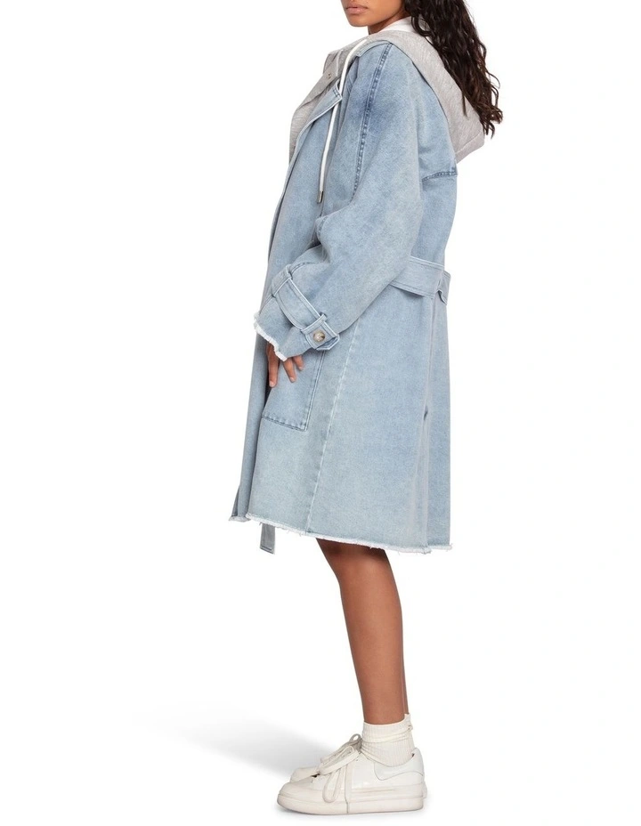 Fresh Boyfriend Jacket in Stonewash image 3