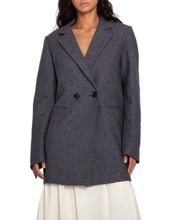 Kensington Oversized Coat in Black