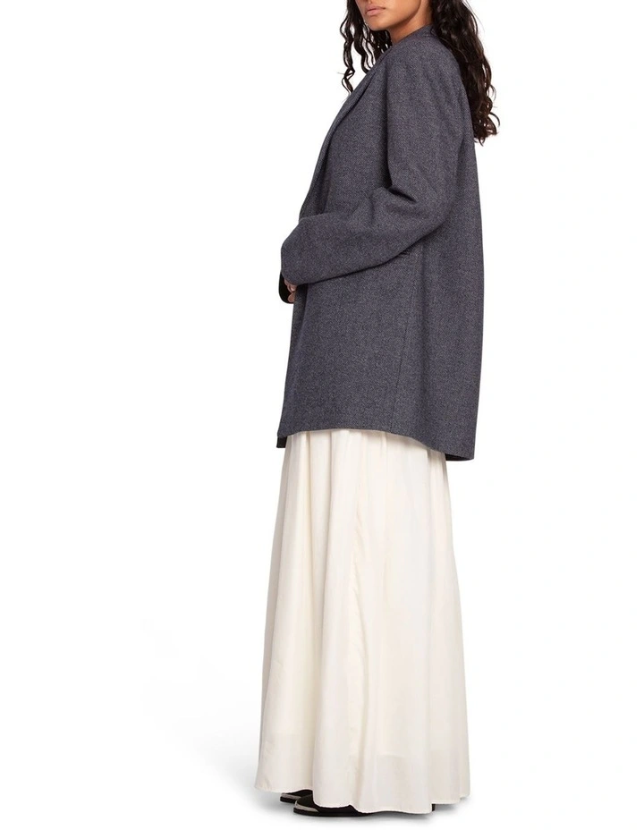 Kensington Oversized Coat in Black image 4
