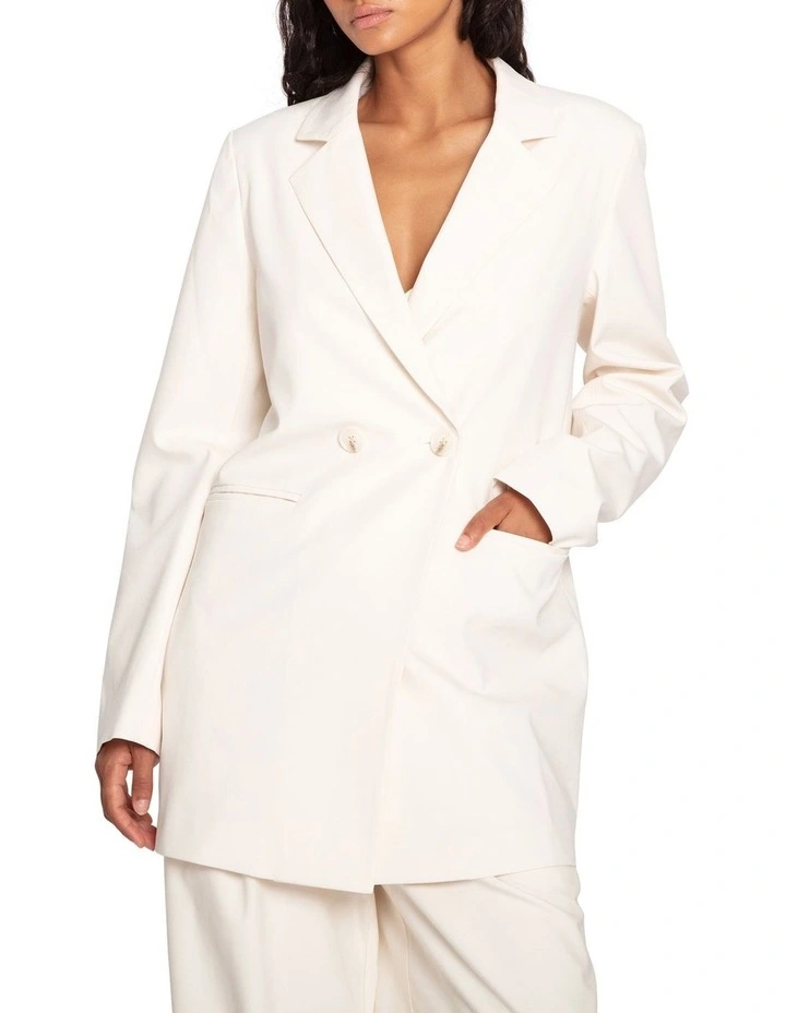 Make it Mine Blazer in Cream image 1