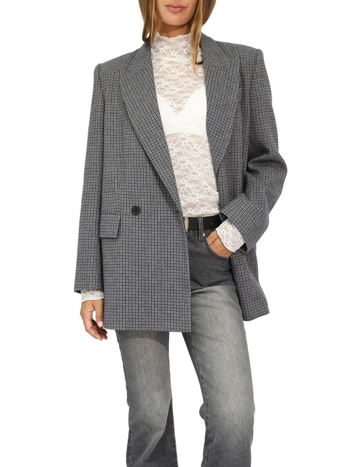 Big Brother Talk Blazer in Blue image 1