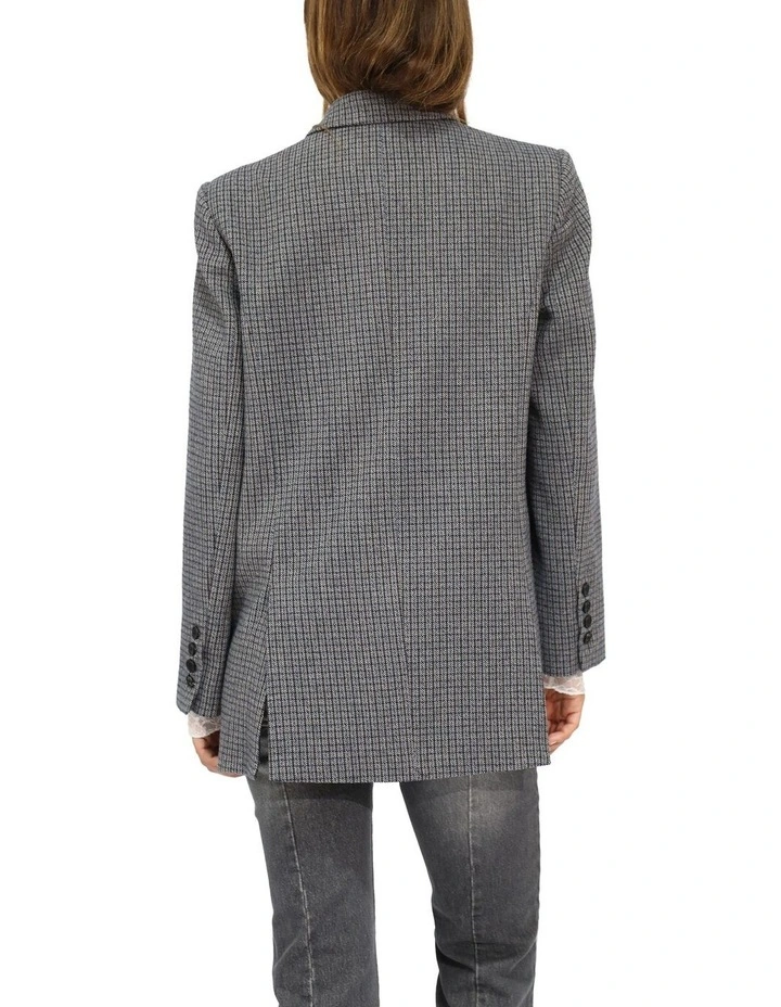 Big Brother Talk Blazer in Blue image 4