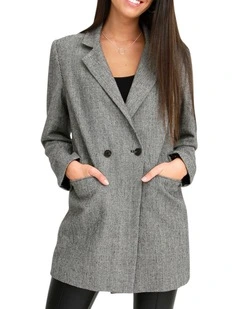 Kensington Oversized Coat in Grey