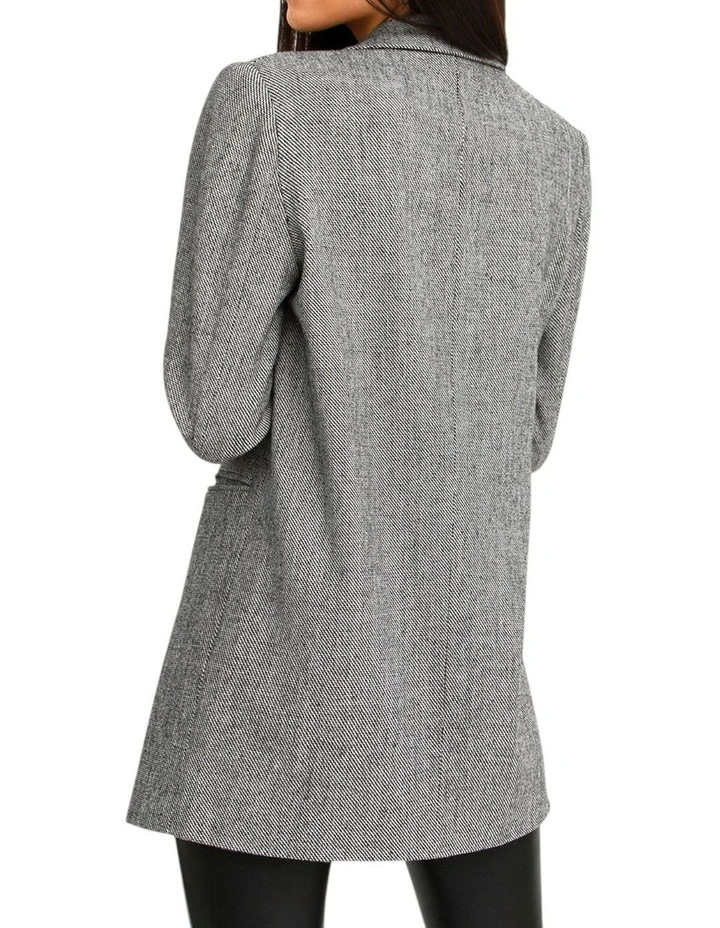 Kensington Oversized Coat in Grey image 4