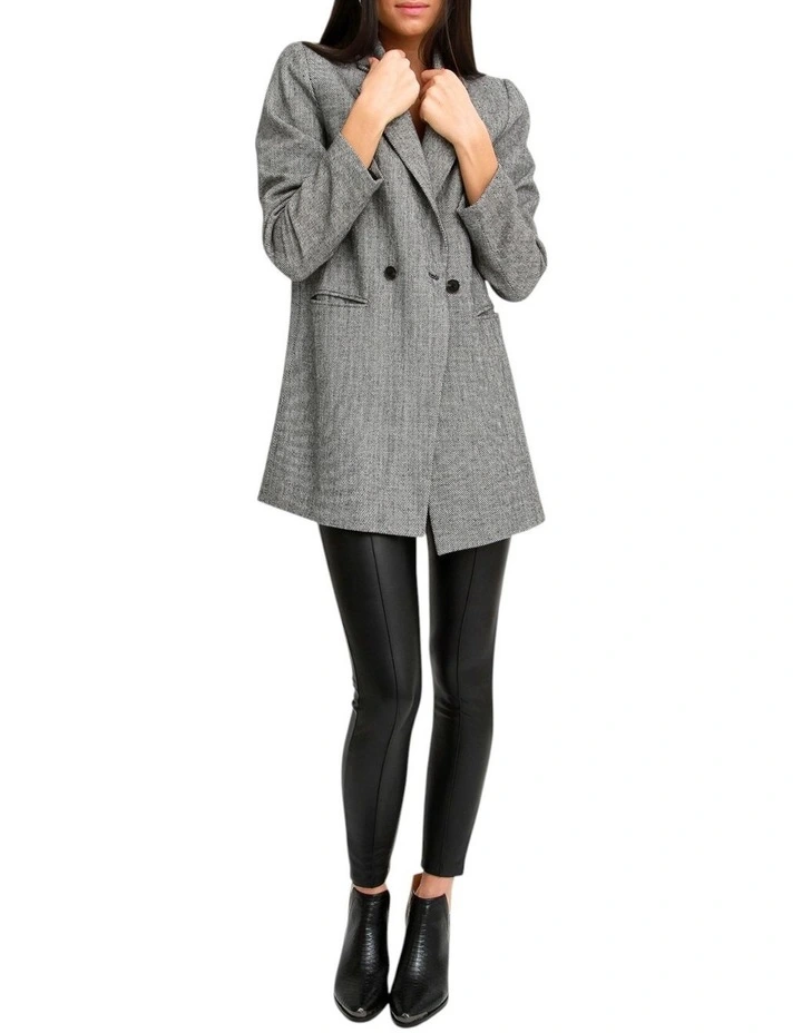 Kensington Oversized Coat in Grey image 5