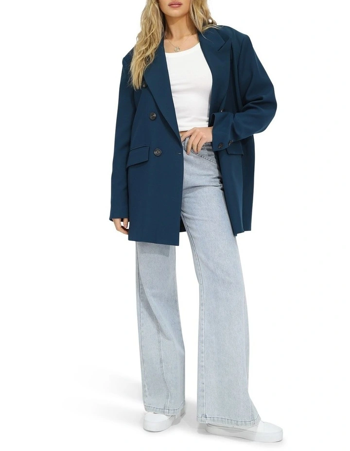 Found in the Wild Blazer in Dark Blue image 2