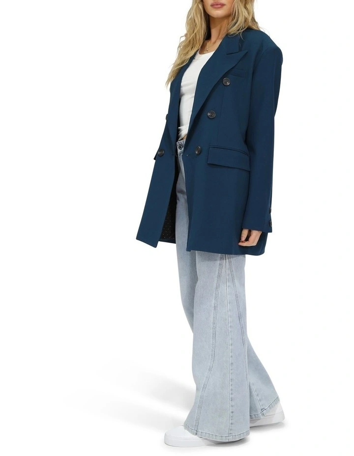 Found in the Wild Blazer in Dark Blue image 3
