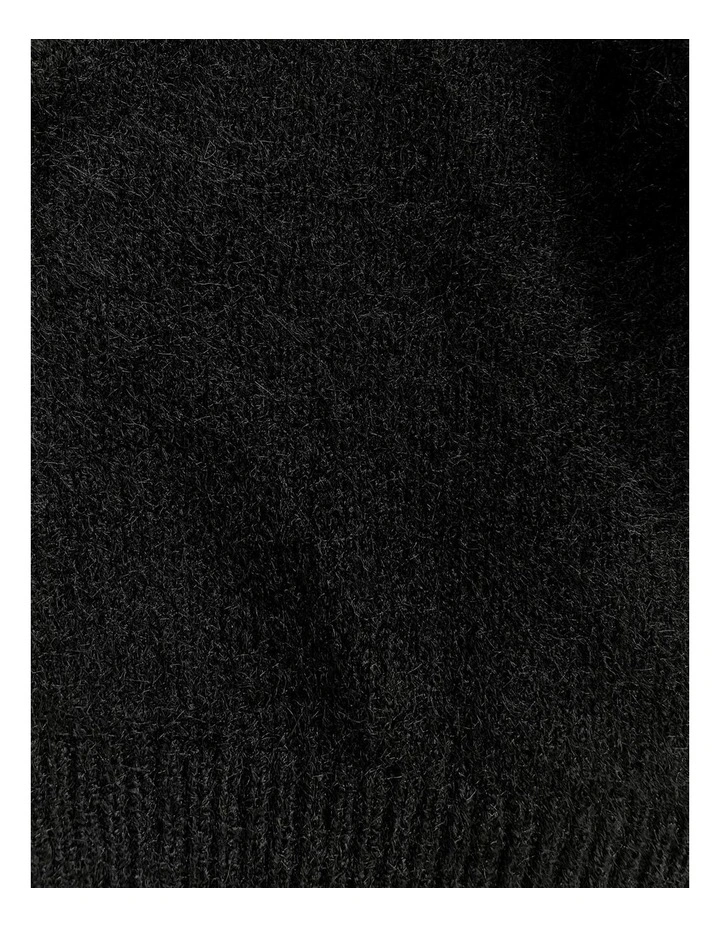 Soft Haven Cardigan in Black image 5